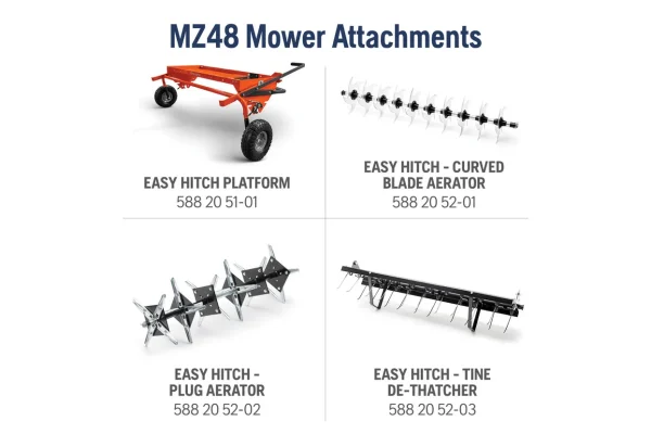 Husqvarna MZ48 Zero Turn Lawn Mower - Image 4